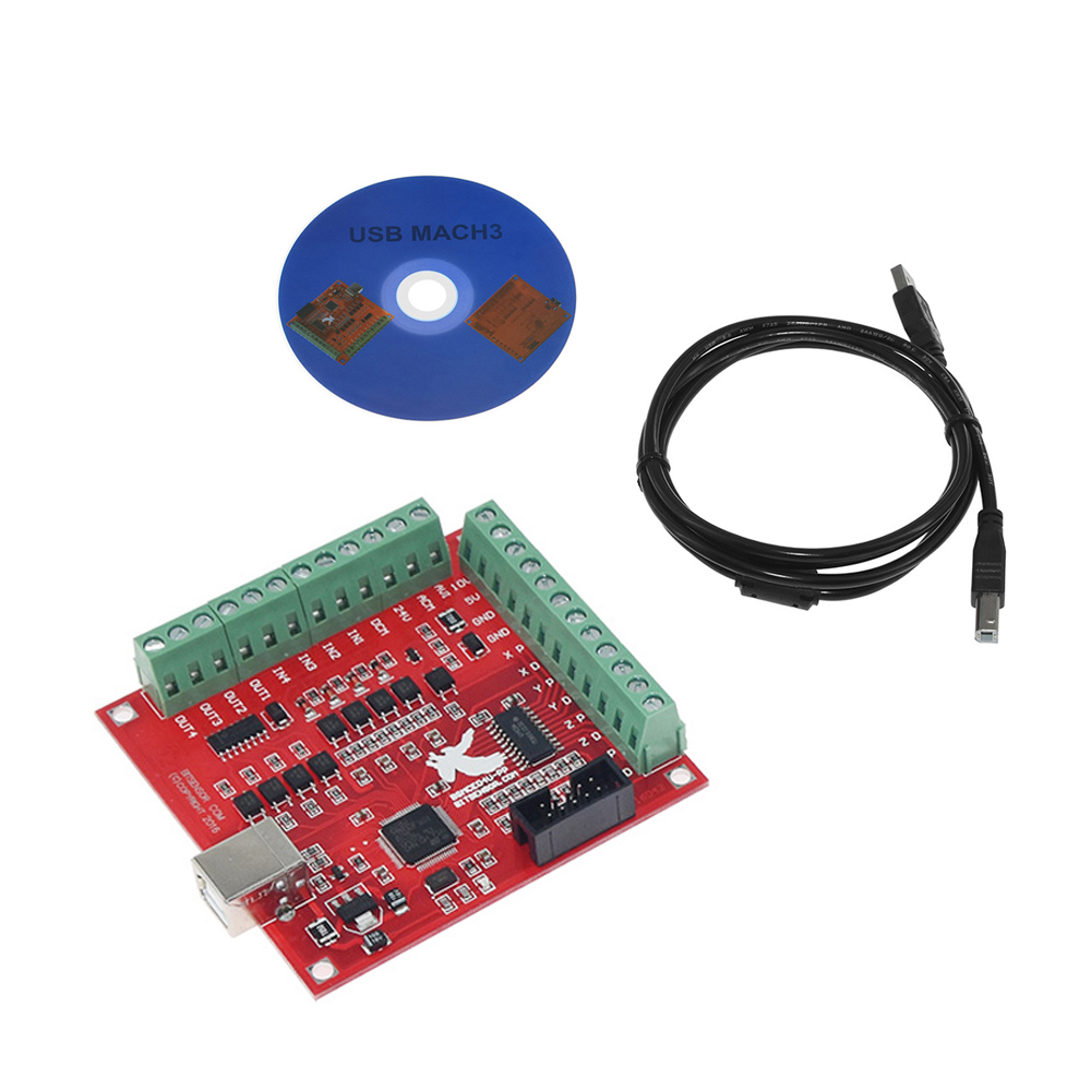 MACH3 CNC USB 100Khz Breakout  - Mach3 Usb Cnc Controller 4 Axis 100Khz recension och pris