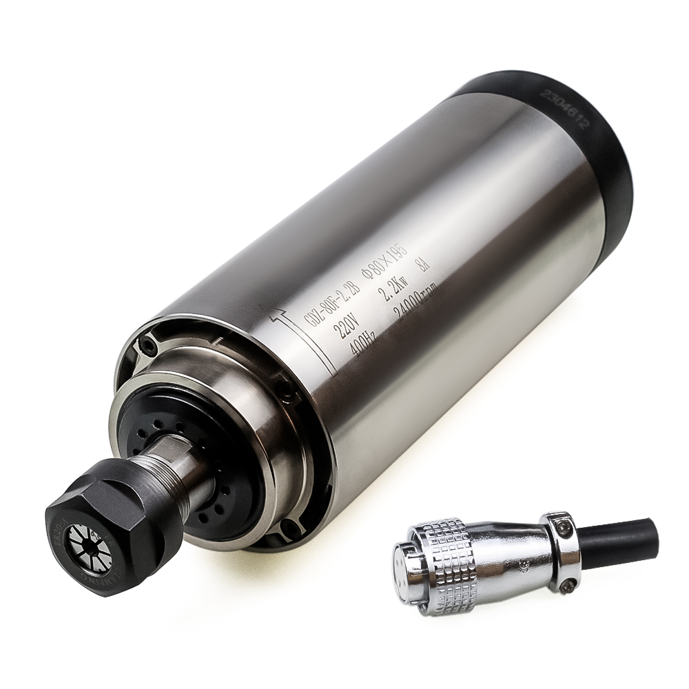 2.2KW 1.5KW Air Cooled CNC Spi - Air Cooled 1.5Kw Spindle Motor Inverter 110V recension och pris